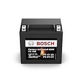 Bosch FA106 - AGM-Motorradbatterie - 12V 200A 12Ah - Geeignet für Motorräder, Motorräder, Enduros, Roller, Quads, Jetskis - Kompatibel M6018, BTX14-BS, BTX14