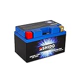 SHIDO LTZ10S LION -S- Batterie Lithium, Ion Blau (Preis inkl. EUR 7,50 Pfand)
